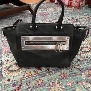 Milly Riley Black Crossbody Tote